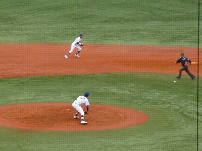 駒澤大対拓殖大 10月15日 東都大学野球1部 前半_b0166128_16415199.jpg