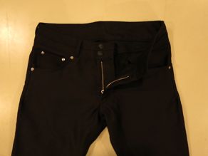\"Der SAMMLER solo × TheThreeRobbers DOUBLE WAIST PANTS MOLESKIN / VELVETON\"ってこんなこと。_c0140560_10331344.jpg