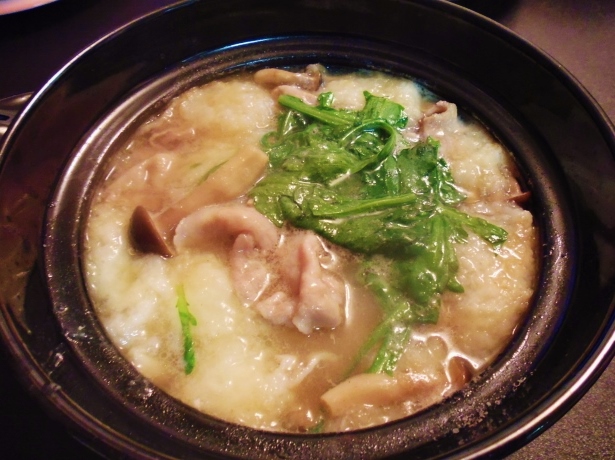山芋団子と豚肉の鍋と茄子のムサカ風など 水は方円の器に随う