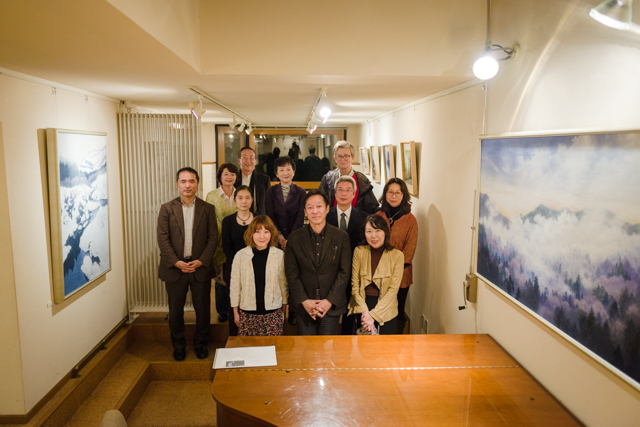 ③横尾英子さん日本画展・初日ギャラリートーク&コンサート(撮影=深堀瑞穂)_e0151902_17261245.jpg