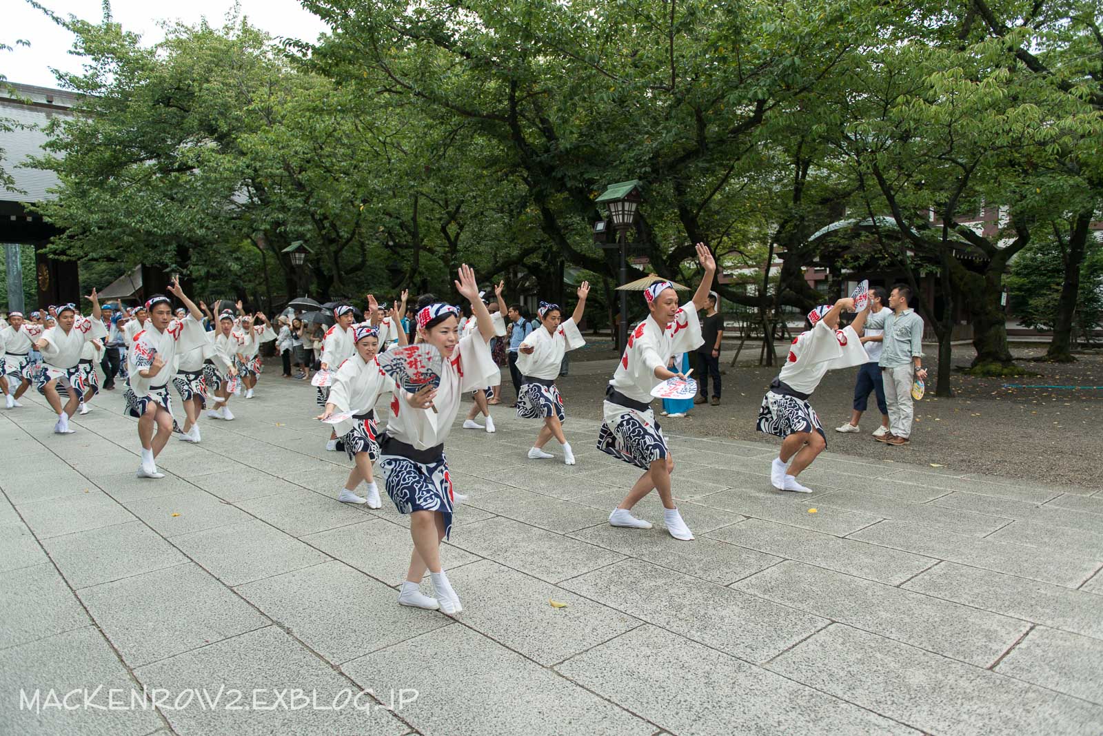 天水連 靖国神社奉納踊り_a0232322_13385835.jpg