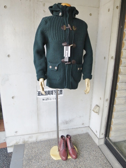 Bark ・・・ KNIT DUFFLE COAT JACKET!★! 其の①_d0152280_2154059.jpg