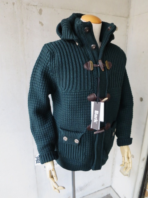 Bark ・・・ KNIT DUFFLE COAT JACKET!★! 其の①_d0152280_21543851.jpg