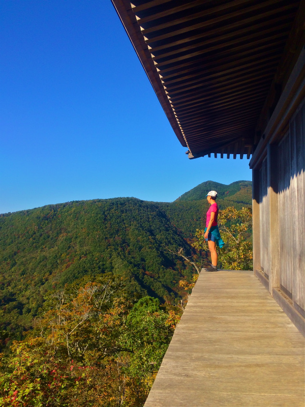 鳥取県 Mountain Running & Body Surfin\' Trip Day.2　三徳山投入堂  Mountain Running 2014/11/04-05 _b0220886_1940544.jpg