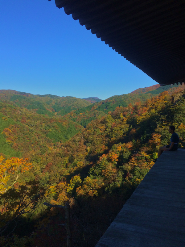 鳥取県 Mountain Running & Body Surfin\' Trip Day.2　三徳山投入堂  Mountain Running 2014/11/04-05 _b0220886_1941416.jpg