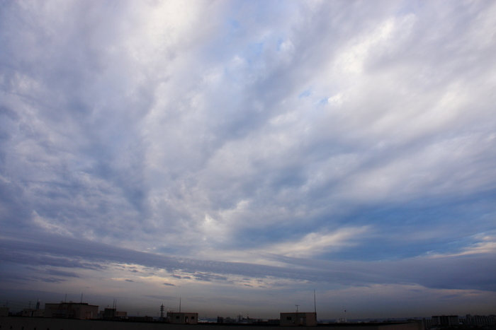 放射状雲　（層積雲）_b0268615_7291379.jpg