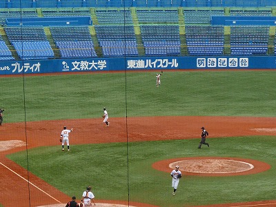 駒澤大対拓殖大 10月15日 東都大学野球1部 後半_b0166128_10473075.jpg
