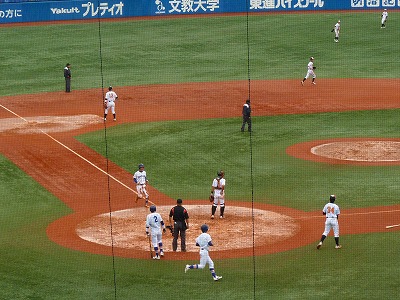 駒澤大対拓殖大 10月15日 東都大学野球1部 後半_b0166128_10474820.jpg