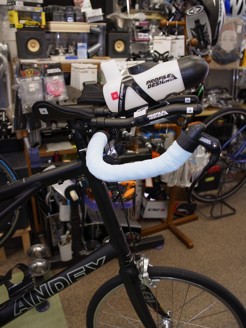 ミニベロ アンデックス社 黒凪 シングルttバイク仕様 ロードバイクproku
