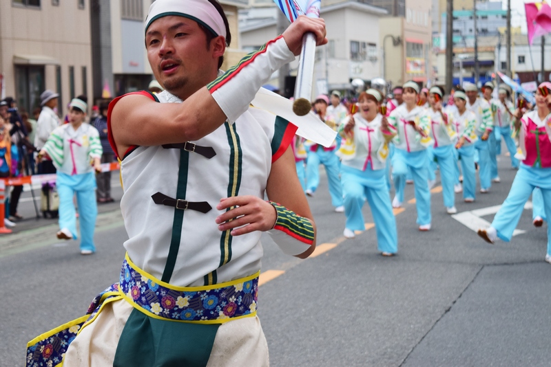 よさこい陣屋まつり本陣祭2014　（２）妃龍・舞人　他_b0104774_19295308.jpg