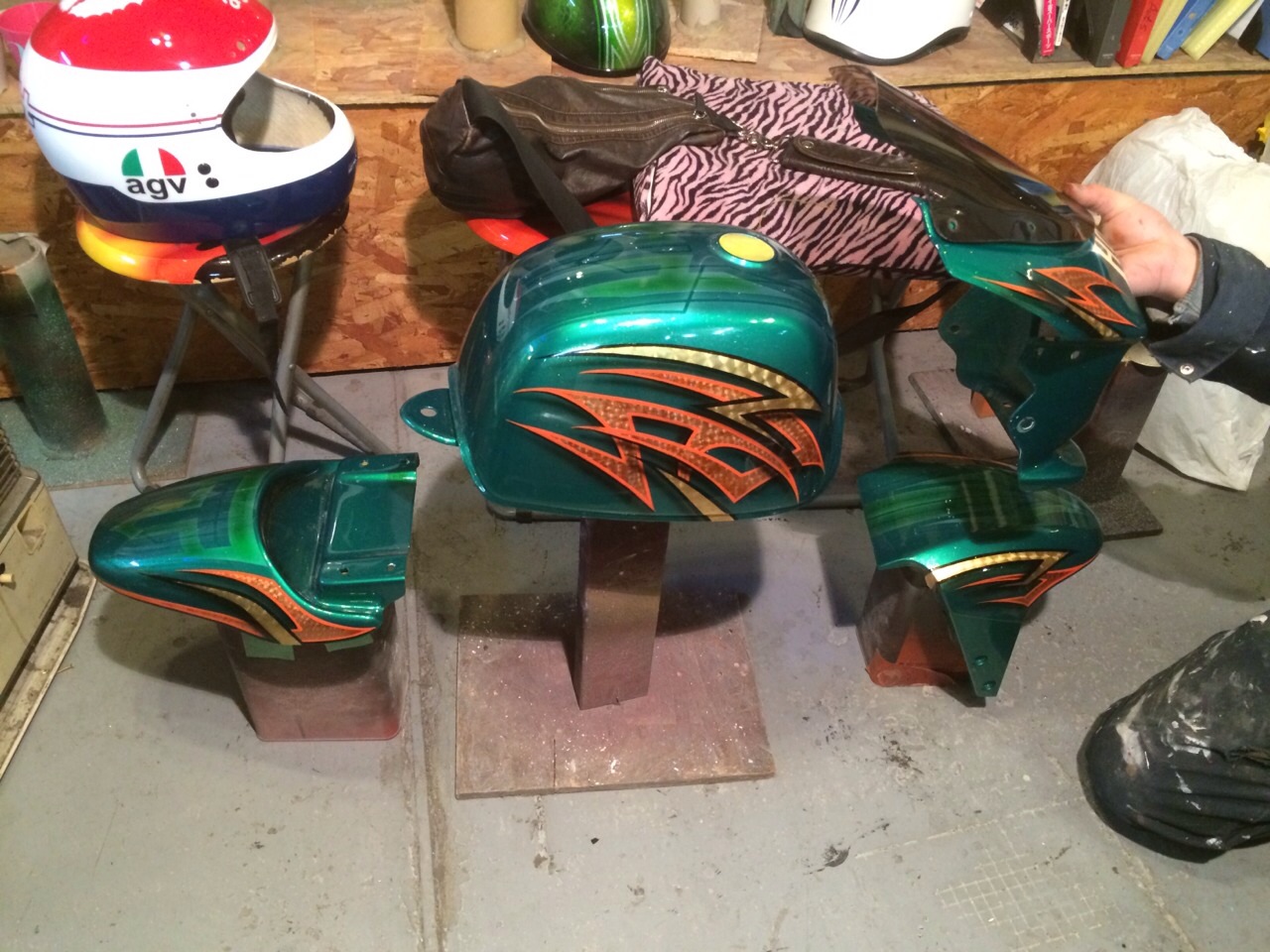 ゴリラの全塗装 : Islandking custom works ゴリラの全塗装 : Islandking custom works
