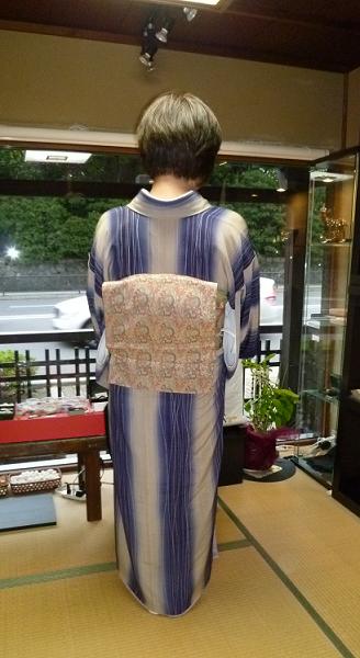 秋田からのお客様・おばあ様の着物で京都へ・サローネ_f0181251_15244170.jpg