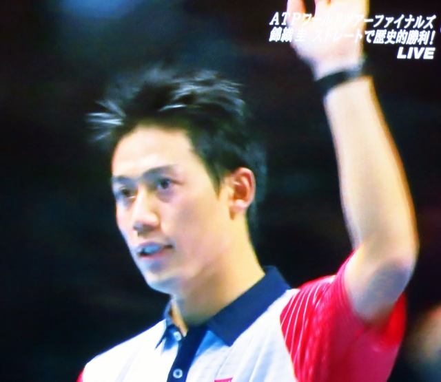 2014・ATPワールドツアーファイナルズ・錦織圭初戦勝利!_b0083801_04320150.jpg