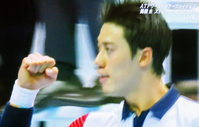 2014・ATPワールドツアーファイナルズ・錦織圭初戦勝利!_b0083801_04573446.jpg