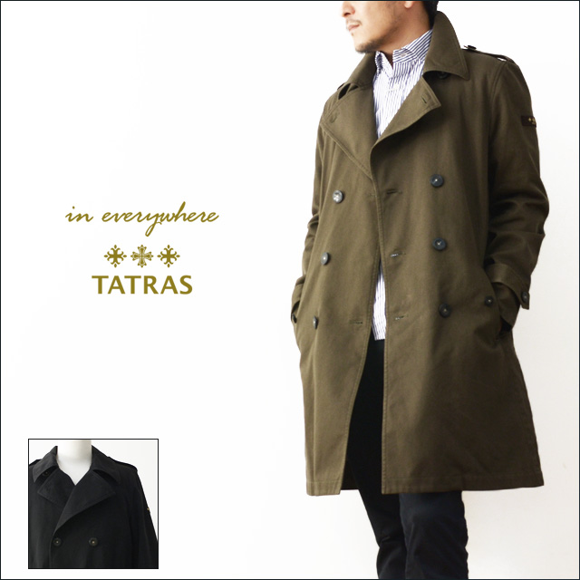 TATRAS [タトラス] VENUS MEN TRENCH COAT [トレンチコートダウンコート] [MTA15A4297/83421-20161E] MEN\'S_f0051306_201245100.jpg