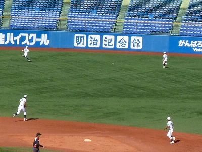 中央大対青学大 10月16日 東都大学野球1部 後半_b0166128_20311248.jpg