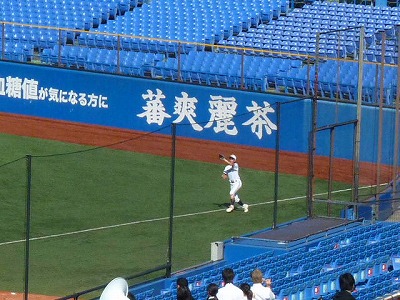 中央大対青学大 10月16日 東都大学野球1部 後半_b0166128_2138144.jpg