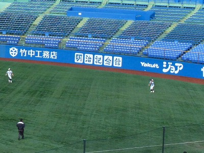 中央大対青学大 10月16日 東都大学野球1部 後半_b0166128_2211202.jpg