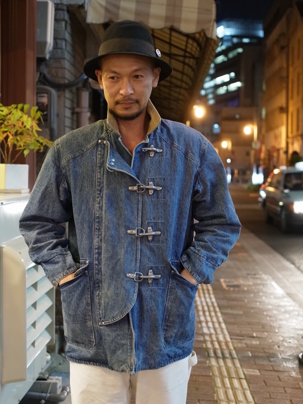 ラルフローレン Denim Jacket (Fireman Style) : biscco ラルフローレン Denim Jacket (Fireman Style) : biscco