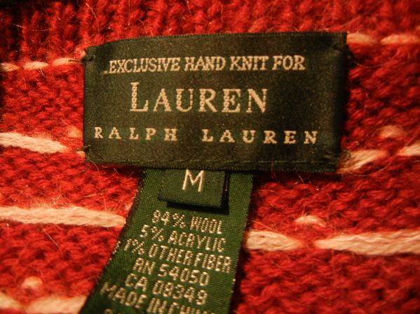 --RALPH LAUREN KNIT HALFZIPFrom KUP-TEA--_c0333053_15433376.jpg