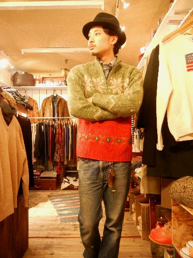 --RALPH LAUREN KNIT HALFZIPFrom KUP-TEA--_c0333053_16143744.jpg