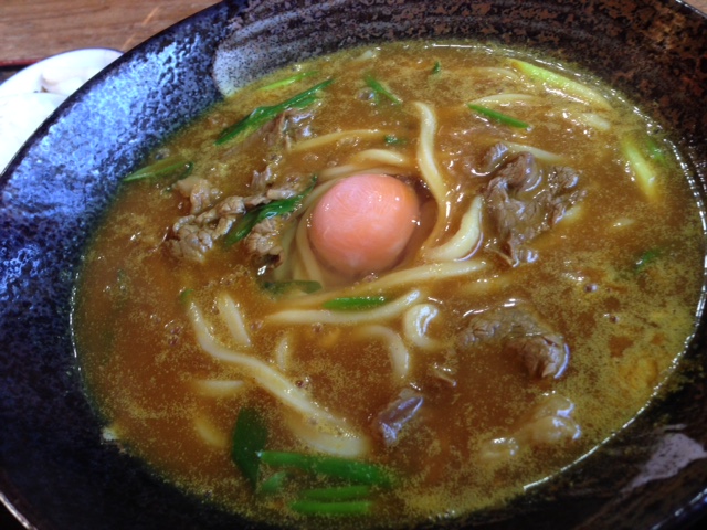 懐かしい味のカレーうどん_d0161959_2172710.jpg