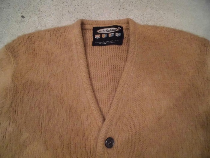 VINTAGE MOHAIR KNIT CARDIGAN : DELIGHT CLOTHING&SUPPLY