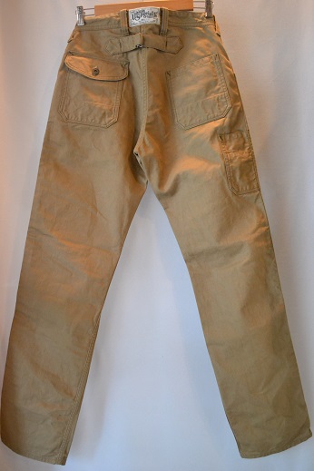 LONGSHOREMAN OVERALLS DARK BEIGE_d0160378_17532621.jpg