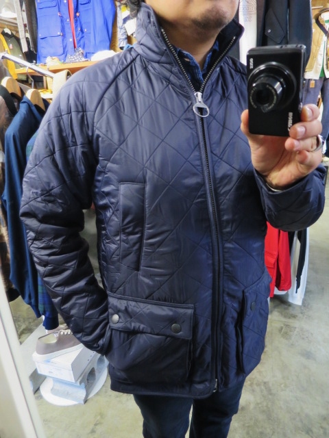 Barbour ・・・ POLAR QUILT JACKET (NEW)!★!_d0152280_13294676.jpg