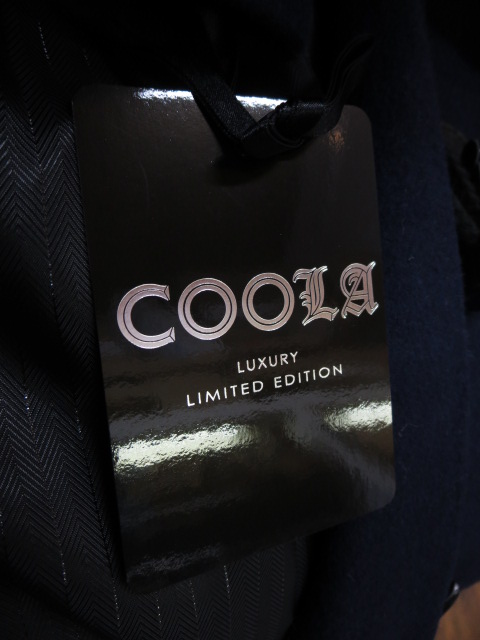 クーラ  COOLA　ポケットファーウールダッフルコート_e0076692_19545734.jpg