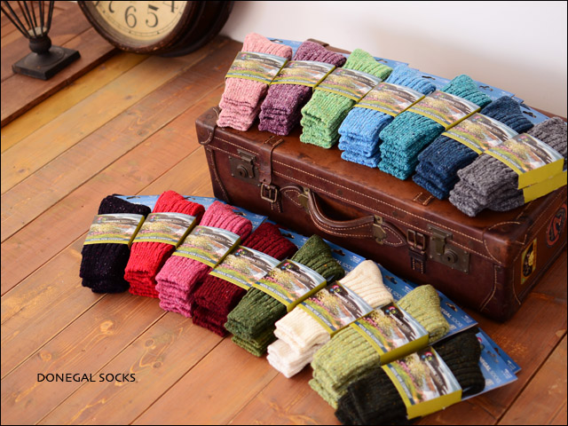Donegal Socks [ドネガルソックス] WOOL DONEGAL TWEED SOCKS[ウールルームソックス]MEN\'S/LADY\'S_f0051306_19494475.jpg
