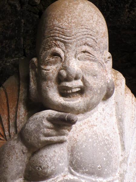 北鎌倉 浄智寺の布袋様 お散歩アルバム 春日和いちご日和
