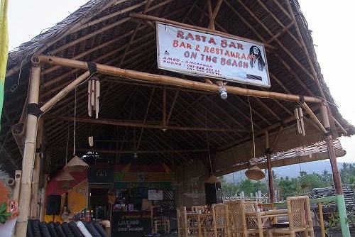 Rasta Bar And Restaurant からアグン山を見る @ Amed　(’14年10月)_f0319208_227510.jpg