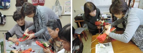 お正月リースは幸せを呼ぶ♪_f0223914_15551063.jpg