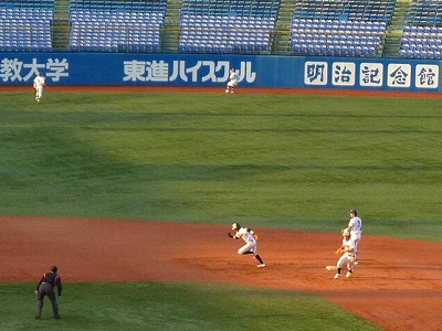 拓殖大対駒澤大 10月16日 東都大学野球1部_b0166128_10401691.jpg