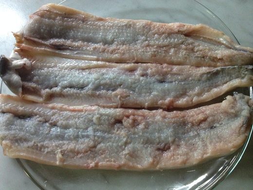 うなぎのオーブン焼き・わさび醤油_a0136671_336983.jpg