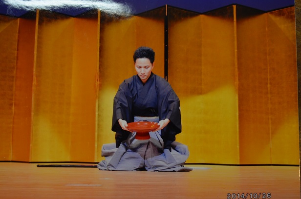 臼杵市秋の文化祭 黒田の武士_d0230676_16264393.jpg
