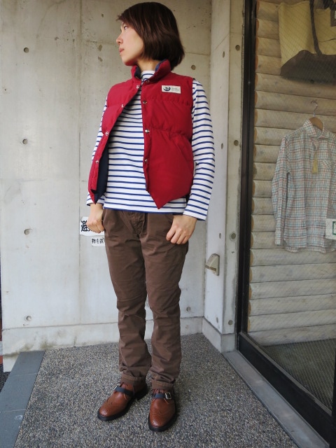 秋色の洒落た色味... 18番の人気PANTS KHAKI SLIM By NUDIE JEANS_d0152280_7172631.jpg