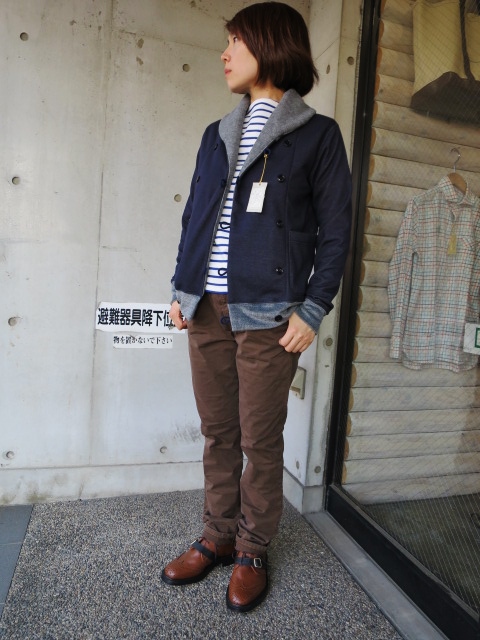秋色の洒落た色味... 18番の人気PANTS KHAKI SLIM By NUDIE JEANS_d0152280_7182958.jpg
