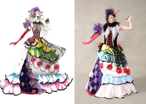 第２２回山本学園ファッション画コンテスト 披露 ヤマガクマ 日記