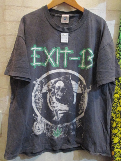EXIT-13 (イクジット・サーティー) Tシャツ : 高円寺・古着屋