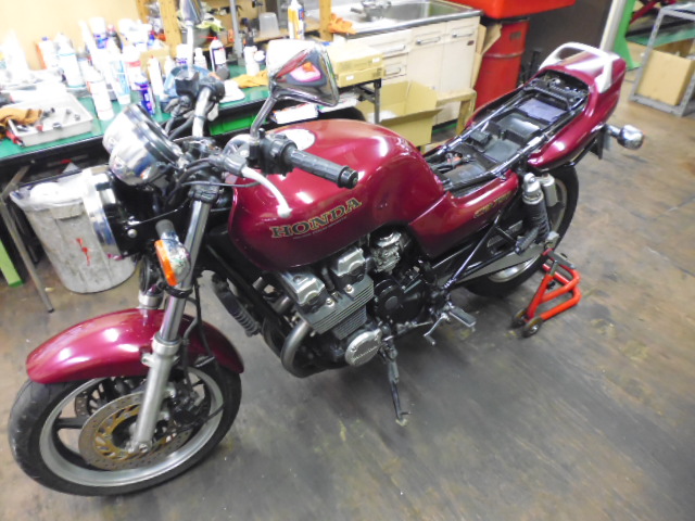 CB750　車検_e0114857_22161121.jpg