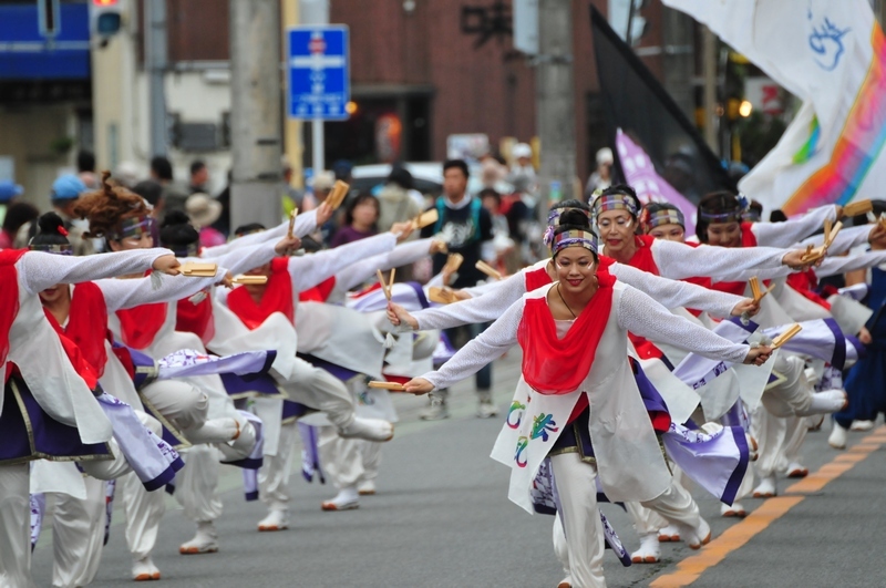 よさこい陣屋まつり本陣祭2014　（６）輝楽楽・歩風゜　他_b0104774_22024329.jpg