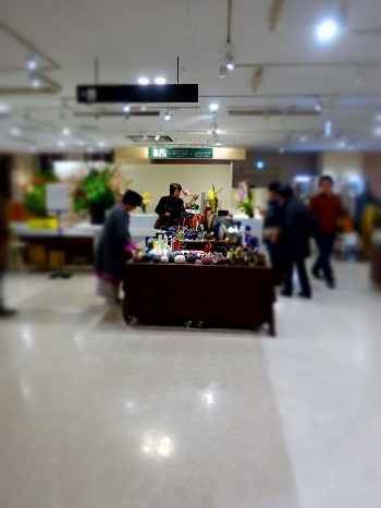 草月会福岡県支部 草月いけばな展 (博多阪急)_d0195183_23111323.jpg