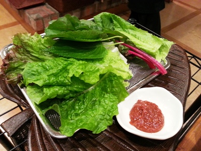 野菜巻き巻きもみだれプルコギ_b0122805_18452437.jpg