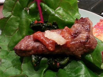 野菜巻き巻きもみだれプルコギ_b0122805_1846104.jpg