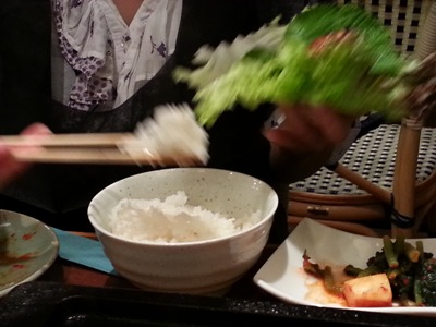 野菜巻き巻きもみだれプルコギ_b0122805_18464533.jpg