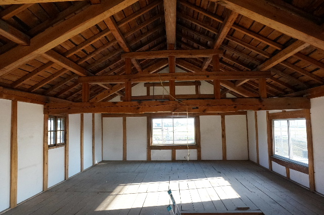 納屋のリフォーム 工事進行中です 岩井沢工務所の現場日記 納屋のリフォーム 工事進行中です 岩井沢工務所の現場日記