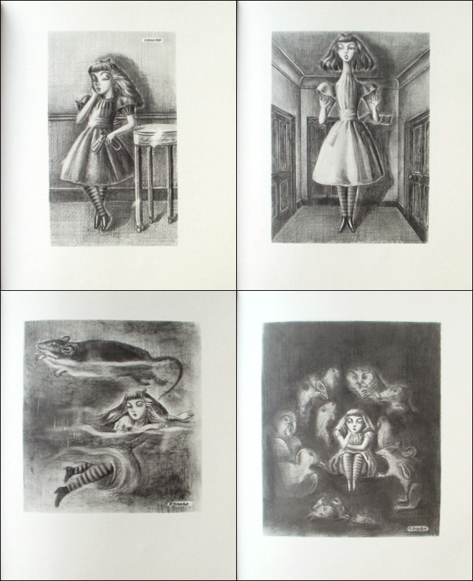 金子國義の絵本「Alice's adventures in Wonderland」(1974 金子國義の絵本「Alice's adventures in Wonderland」(1974