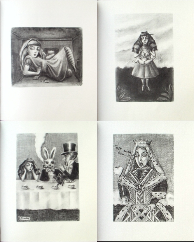 金子國義の絵本「Alice's adventures in Wonderland」(1974 金子國義の絵本「Alice's adventures in Wonderland」(1974